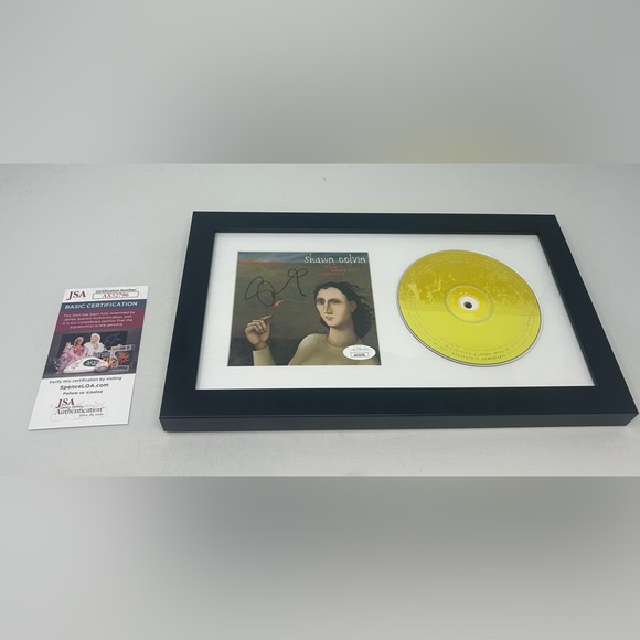 Shawn Colvin signed A Few Small Repairs Framed CD JSA COA